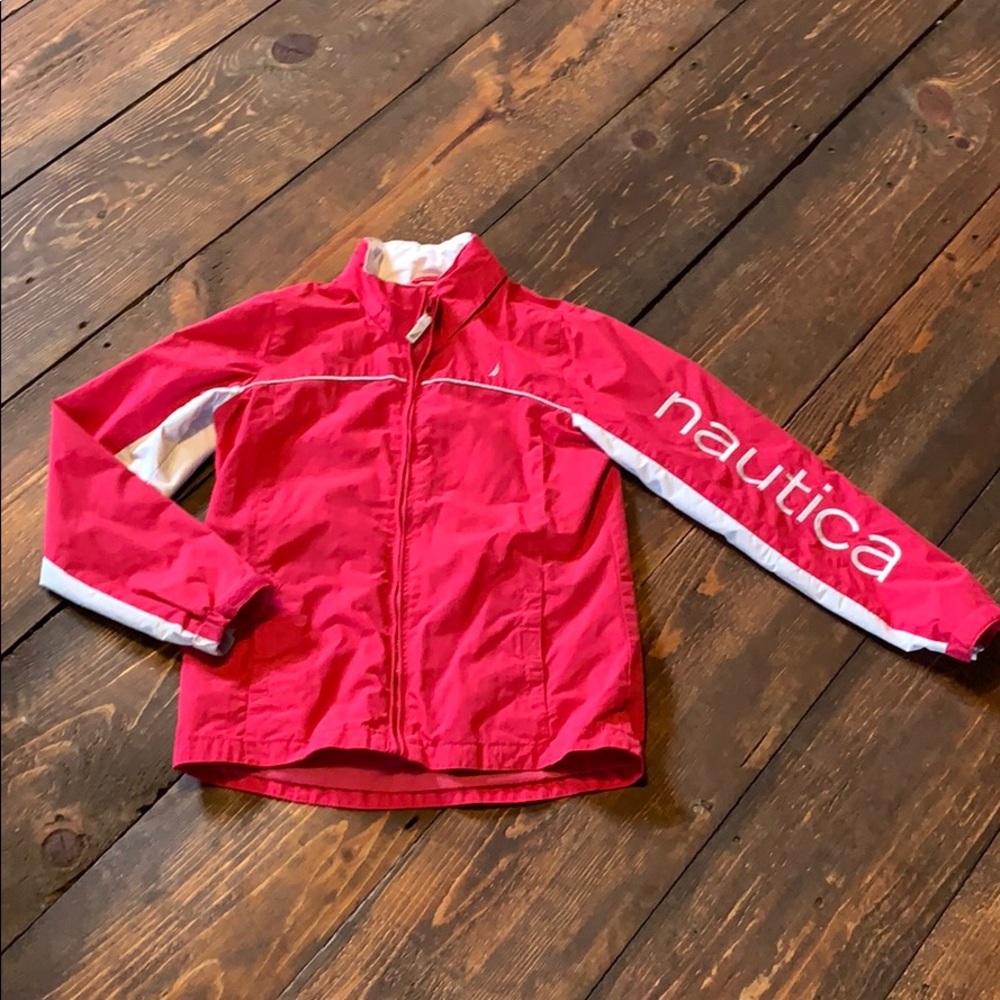 Nautica girls rain coat 10-12